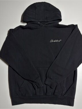 Men's “ClickBait” Black Crewneck Hoodie David Dobrick Merch